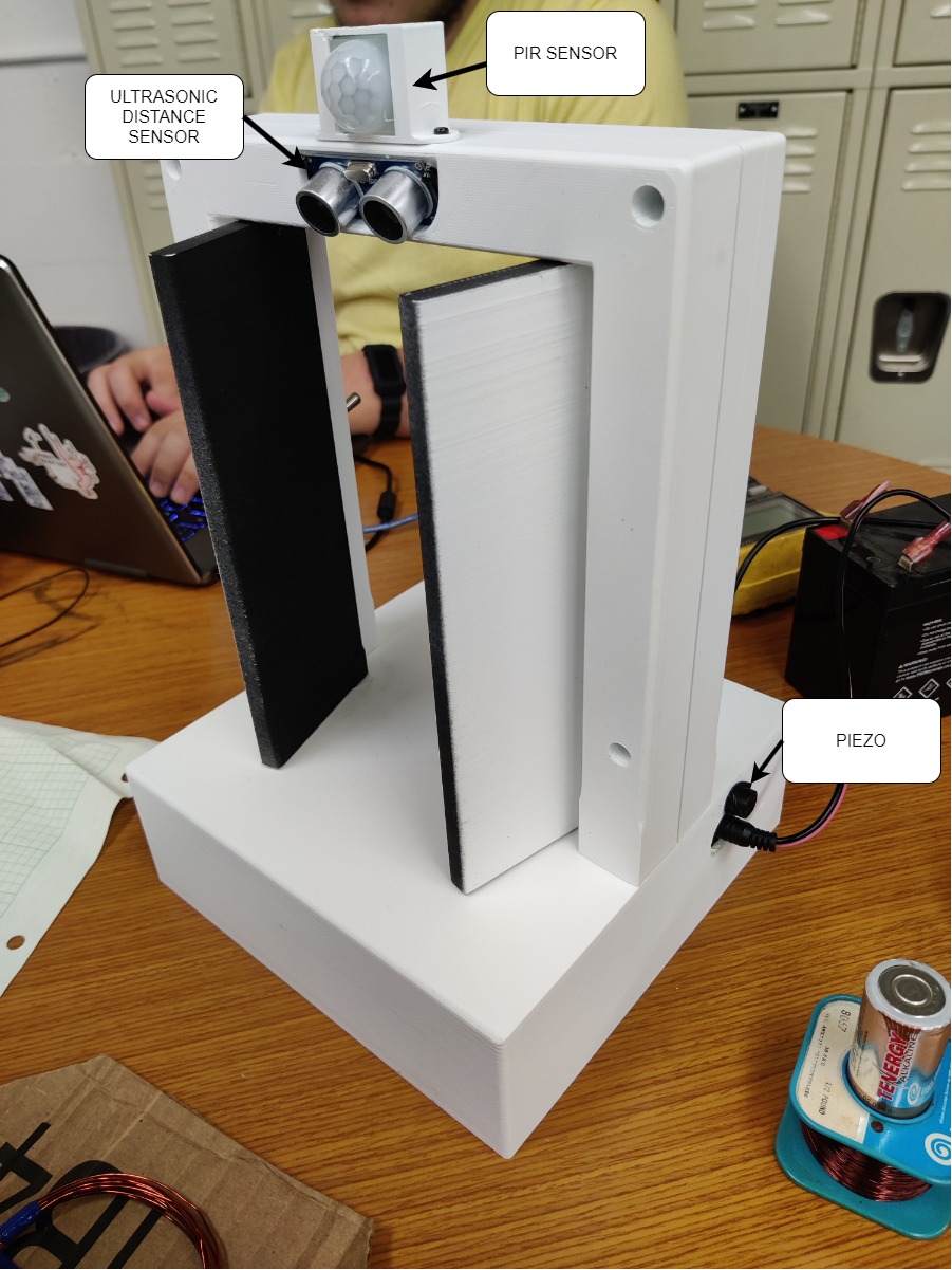 Front of door system