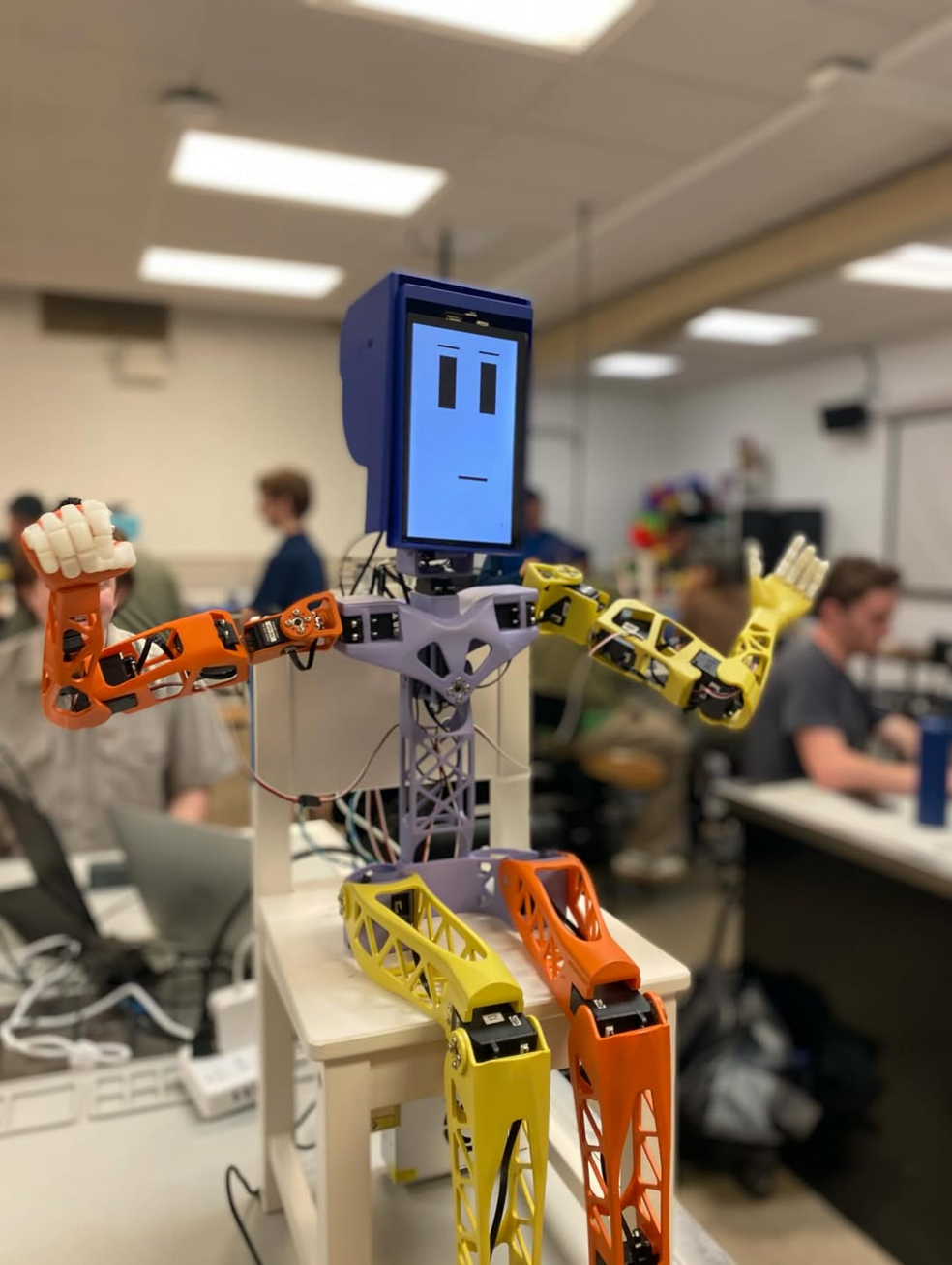 Emotion Display Robot Face – SAMI image